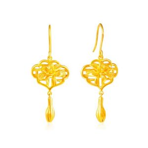 Orchid 999 Pure Gold Earring offers at S$ 1346 in SK Jewellery