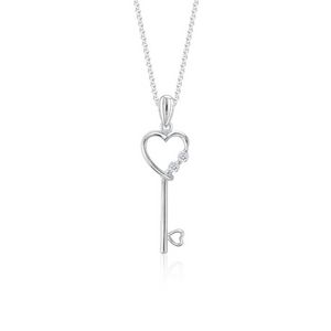 Skarlet Splendid Key Diamond Pendant offers at S$ 269 in SK Jewellery