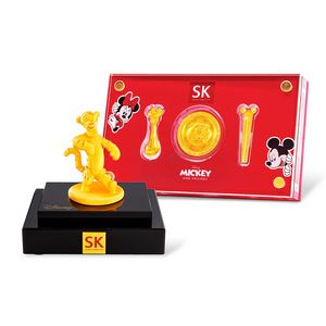 Tiggerific Feast 999 Pure Gold Mickey Bowl Bundle offers at S$ 399 in SK Jewellery