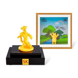 Tiggerific Besties: Tigger & Pooh 999 Pure Gold Plated Figurine Bundle offers at S$ 299 in SK Jewellery