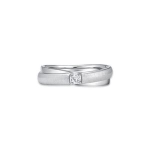 Momento Interwined White Gold Wedding Band offers at S$ 1223 in SK Jewellery