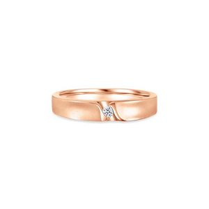Momento Devotion Rose Gold Wedding Band offers at S$ 536 in SK Jewellery