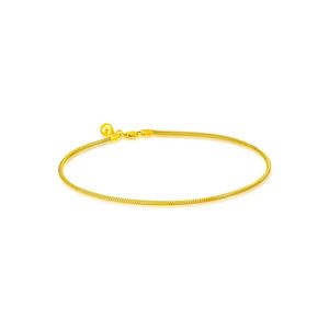 SK 916 Classic Gold Anklet offers at S$ 598 in SK Jewellery
