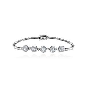 Bloom Sparkle Diamond Bracelet offers at S$ 1199 in SK Jewellery