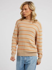 Embossed stripes sweater offers at S$ 85 in Guess