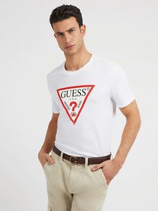 Triangle logo t-shirt offers at S$ 35 in Guess