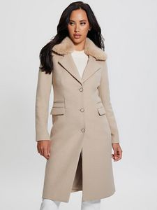 Wool blend coat offers at S$ 190 in Guess