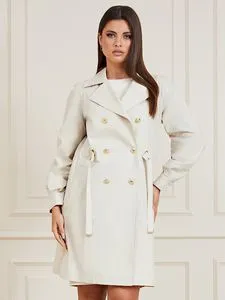 Marciano trench coat with drawstring offers at S$ 275 in Guess