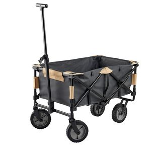 Camping Folding Transport Trolley - Grey offers at S$ 99.9 in Decathlon