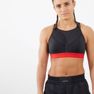 Combat Protection Boxing Sports Bra - Black offers at S$ 15.9 in Decathlon