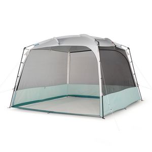 Camping Living Room with poles - Base Arpenaz ULTRAFRESH - 10 Person offers at S$ 199.9 in Decathlon