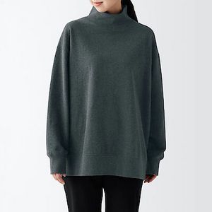 Yak blend  French terry Turtle neck shirt offers at S$ 79 in MUJI