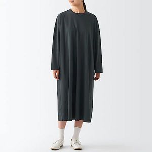 Warp knitted dress offers at S$ 89 in MUJI