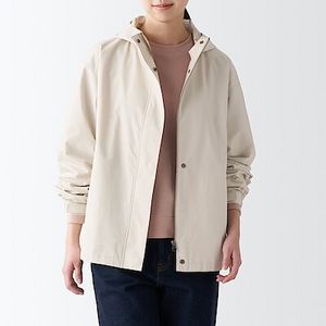 Water repellent Hooded Jacket offers at S$ 69 in MUJI