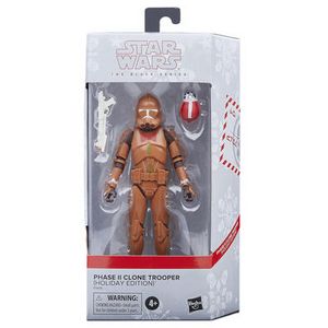 Star Wars The Black Series Phase II Clone Trooper (Holiday Edition) offers at S$ 27.5 in Toys R Us