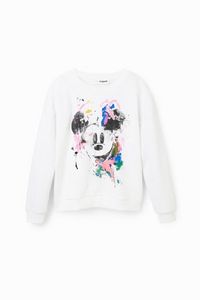 Disney's Mickey Mouse splatter sweatshirt offers at S$ 51.99 in Desigual