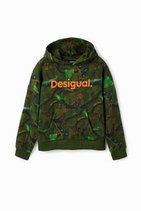 Camouflage hoodie offers at S$ 124 in Desigual
