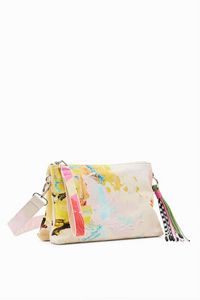Midsize painting crossbody bag offers at S$ 71.99 in Desigual
