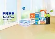 FairPrice offer | Get A Free Tefal Box With Min. $30 Of Participating Purchase | 28/03/2023 - 03/04/2023